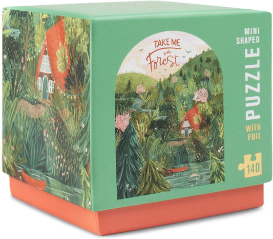 Take me to The Forest - 140 Piece Mini Puzzle with Foil