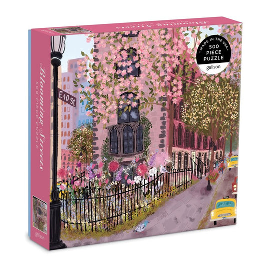 Blooming Streets - 500 Piece Puzzle