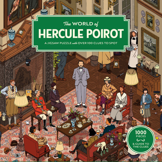 The World of Hercule Poirot - 1000 Piece Puzzle