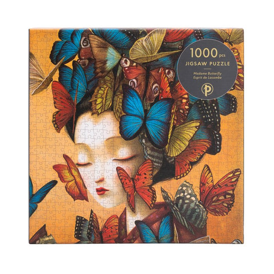 Paperblanks | Madame Butterfly, Esprit de Lacombe - 1000 Piece Puzzle