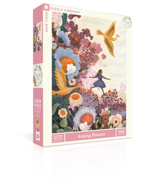 Parmi les fleurs - Puzzle 500 pièces