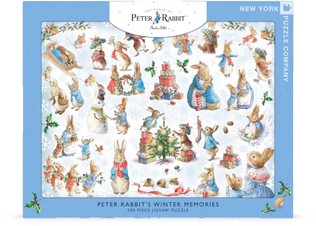 Peter Rabbit's Winter Memories - 500 Piece Puzzle