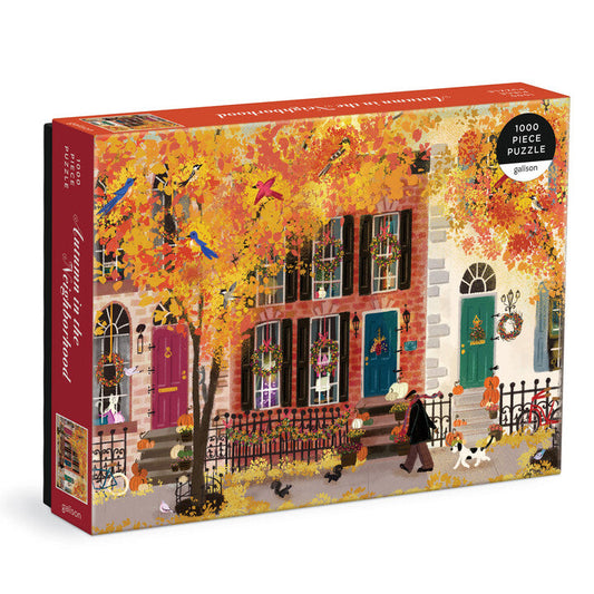 Autumn in the Neighborhood - 1000 Piece Puzzle