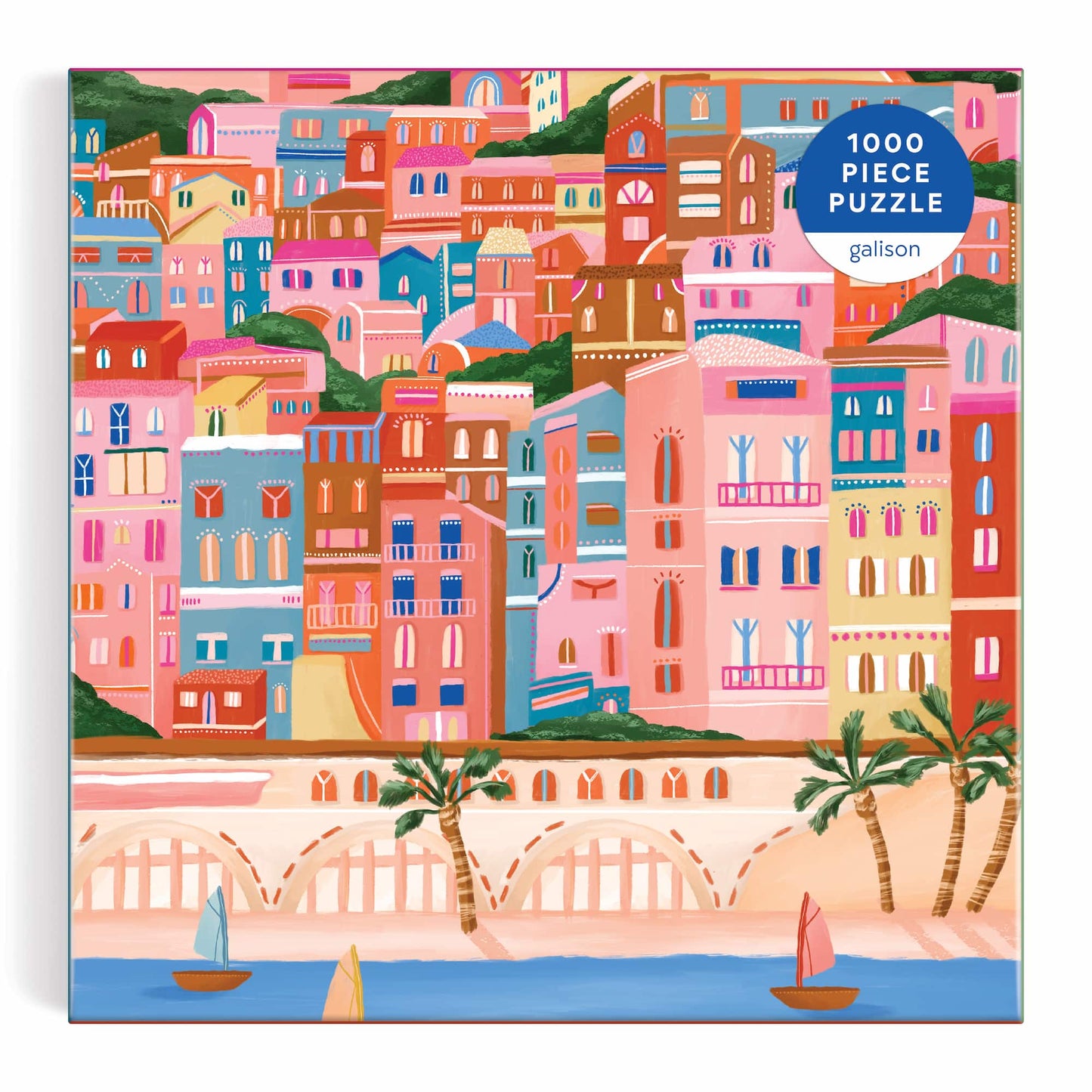 Colors Of The French Riviera - 1000 Piece Puzzle