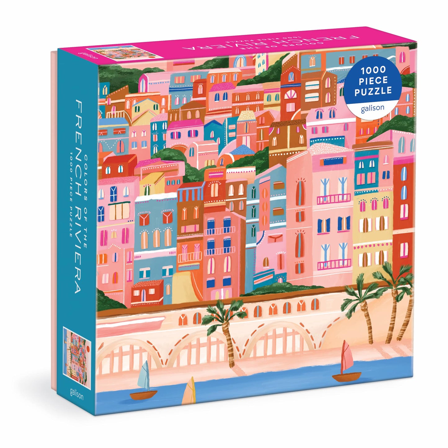 Colors Of The French Riviera - 1000 Piece Puzzle