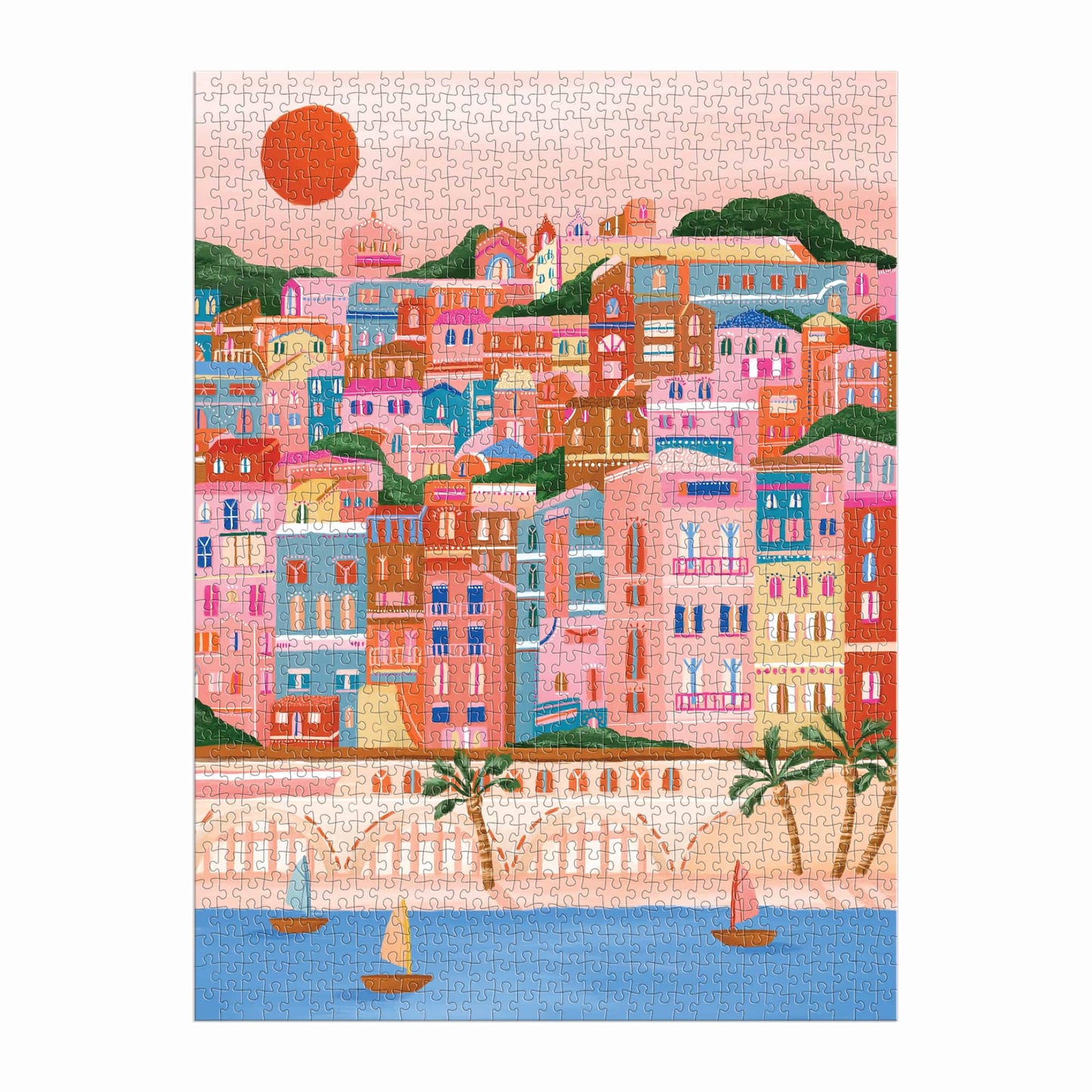 Colors Of The French Riviera - 1000 Piece Puzzle