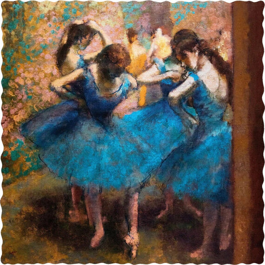 Blue Dancers By Edgar Degas - 180 Piece Wooden Jigsaw Puzzle