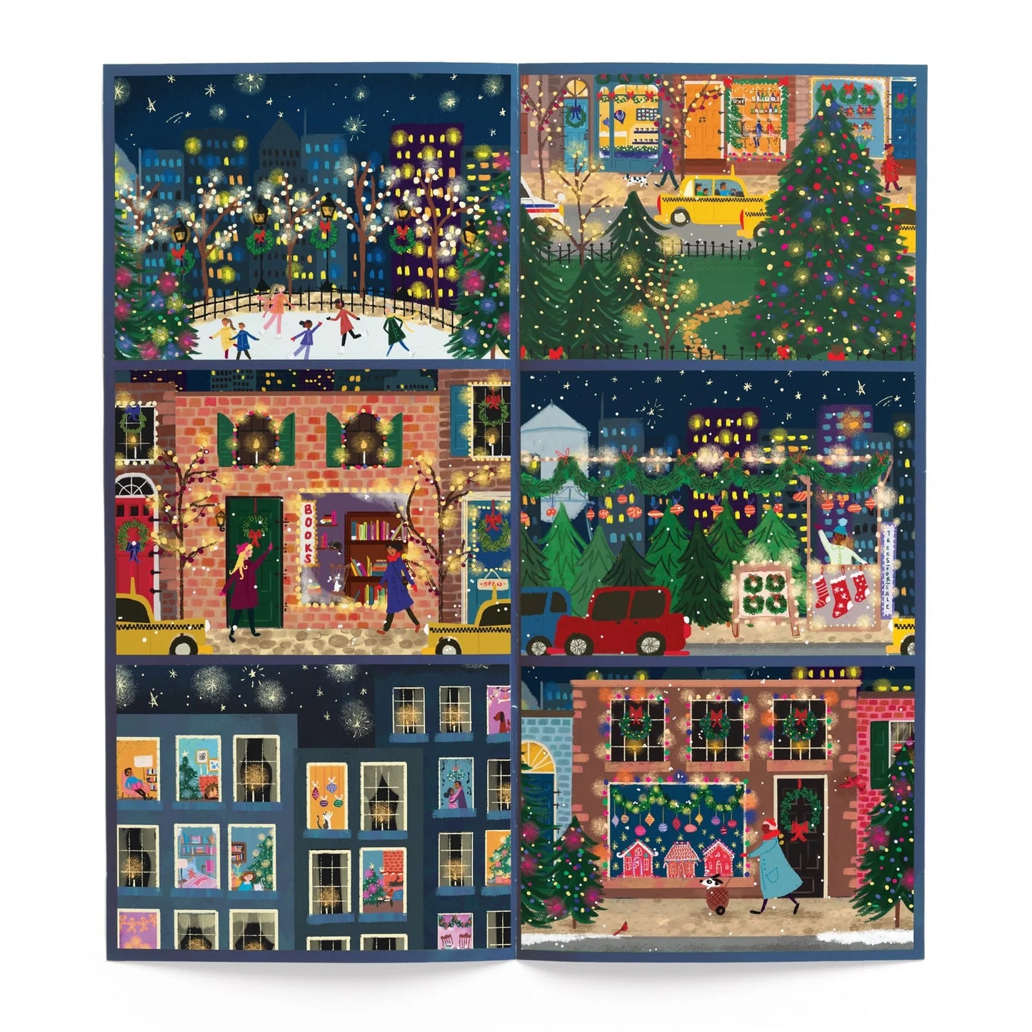 Joy Laforme Winter Lights 12 Days of Puzzles Holiday Countdown