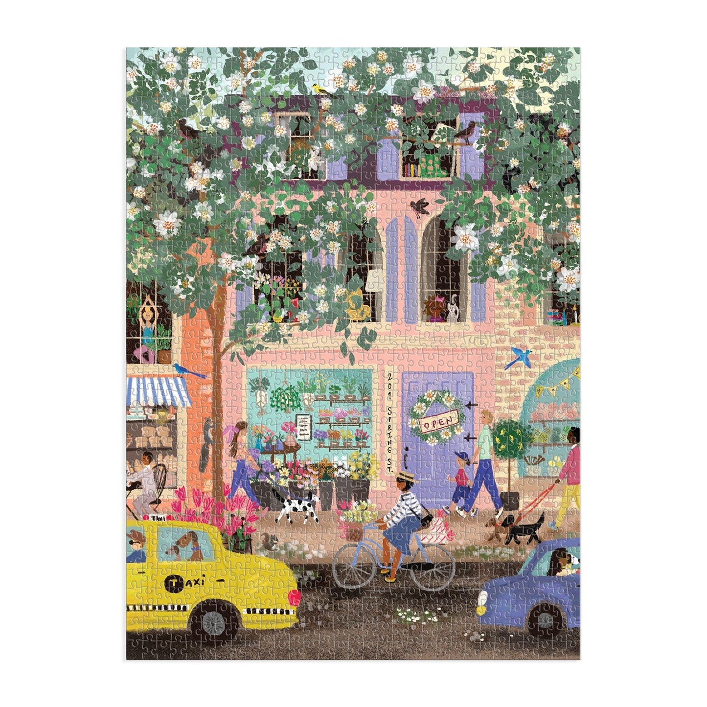 Spring Street - 1000 Piece Puzzle